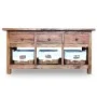 Recycled solid wood sideboard 100x30x50 cm by vidaXL, Sideboards - Ref: Foro24-244488, Price: 247,34 €, Discount: %