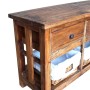 Recycled solid wood sideboard 100x30x50 cm by vidaXL, Sideboards - Ref: Foro24-244488, Price: 252,67 €, Discount: %