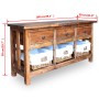 Recycled solid wood sideboard 100x30x50 cm by vidaXL, Sideboards - Ref: Foro24-244488, Price: 252,67 €, Discount: %