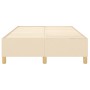 Cream fabric bed frame 120x200 cm by vidaXL, Beds and slatted bases - Ref: Foro24-3120950, Price: 123,19 €, Discount: %