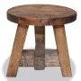 Recycled solid wood stool by vidaXL, Folding stools and chairs - Ref: Foro24-244508, Price: 47,73 €, Discount: %