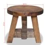 Recycled solid wood stool by vidaXL, Folding stools and chairs - Ref: Foro24-244508, Price: 47,73 €, Discount: %