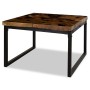 Teak resin coffee table 60x60x40 cm by vidaXL, Coffee table - Ref: Foro24-244552, Price: 99,81 €, Discount: %