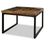 Teak resin coffee table 60x60x40 cm by vidaXL, Coffee table - Ref: Foro24-244552, Price: 99,50 €, Discount: %