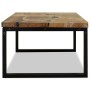 Teak resin coffee table 60x60x40 cm by vidaXL, Coffee table - Ref: Foro24-244552, Price: 99,81 €, Discount: %
