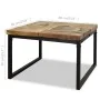 Teak resin coffee table 60x60x40 cm by vidaXL, Coffee table - Ref: Foro24-244552, Price: 99,50 €, Discount: %
