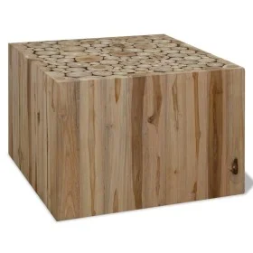 Genuine teak coffee table 50x50x35 cm by vidaXL, Coffee table - Ref: Foro24-244555, Price: 130,01 €, Discount: %