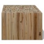 Couchtisch aus echtem Teakholz, 50 x 50 x 35 cm von vidaXL, Couchtisch - Ref: Foro24-244555, Preis: 128,38 €, Rabatt: %