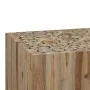 Mesa de centro de teca genuina 50x50x35 cm de vidaXL, Mesas de centro - Ref: Foro24-244555, Precio: 126,08 €, Descuento: %