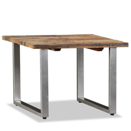 Mesa de centro de madera maciza reciclada 55x55x40 cm de vidaXL, Mesas de centro - Ref: Foro24-244587, Precio: 68,11 €, Descu...