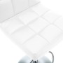 Taburetes de cocina 2 unidades cuero sintético blanco de vidaXL, Taburetes de cocina - Ref: Foro24-323633, Precio: 123,31 €, ...