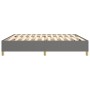 Estructura de cama tela gris oscuro 200x200 cm de vidaXL, Camas y somieres - Ref: Foro24-3120986, Precio: 116,87 €, Descuento: %