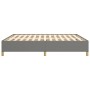 Dark gray fabric bed frame 160x200 cm by vidaXL, Beds and slatted bases - Ref: Foro24-3120970, Price: 121,91 €, Discount: %