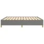 Dark gray fabric bed frame 160x200 cm by vidaXL, Beds and slatted bases - Ref: Foro24-3120970, Price: 123,63 €, Discount: %