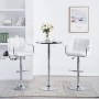 Küchenhocker 2 Einheiten weißes Kunstleder von vidaXL, Küchenhocker - Ref: Foro24-323623, Preis: 129,51 €, Rabatt: %