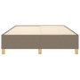 Estructura de cama de tela gris taupe 140x200 cm de vidaXL, Camas y somieres - Ref: Foro24-3120965, Precio: 127,96 €, Descuen...