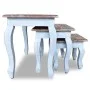 Stackable table set 3 units recycled solid wood by vidaXL, Side tables - Ref: Foro24-244505, Price: 161,09 €, Discount: %