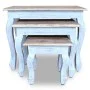 Stackable table set 3 units recycled solid wood by vidaXL, Side tables - Ref: Foro24-244505, Price: 161,09 €, Discount: %