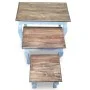 Stackable table set 3 units recycled solid wood by vidaXL, Side tables - Ref: Foro24-244505, Price: 161,09 €, Discount: %