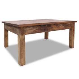 Mesa de centro madera maciza reciclada 98x73x45 cm