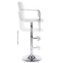 Küchenhocker 2 Einheiten weißes Kunstleder von vidaXL, Küchenhocker - Ref: Foro24-323623, Preis: 129,51 €, Rabatt: %
