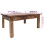 Solid recycled wood coffee table 98x73x45 cm by vidaXL, Coffee table - Ref: Foro24-244493, Price: 212,27 €, Discount: %