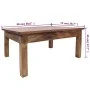 Solid recycled wood coffee table 98x73x45 cm by vidaXL, Coffee table - Ref: Foro24-244493, Price: 208,53 €, Discount: %