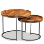 Set of side tables 2 pcs solid mango wood by vidaXL, Side tables - Ref: Foro24-244585, Price: 175,68 €, Discount: %