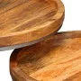 Set of side tables 2 pcs solid mango wood by vidaXL, Side tables - Ref: Foro24-244585, Price: 175,68 €, Discount: %