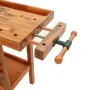 Workbench with drawers and screws wooden bench 162x62x83 cm by vidaXL, Work tables - Ref: Foro24-153323, Price: 258,94 €, Dis...