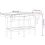 Workbench with drawers and screws wooden bench 162x62x83 cm by vidaXL, Work tables - Ref: Foro24-153323, Price: 258,94 €, Dis...