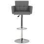 Kitchen stools 2 units gray synthetic leather by vidaXL, Kitchen stools - Ref: Foro24-323658, Price: 157,42 €, Discount: %