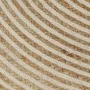 Alfombra de yute tejida a mano diseño espiral blanco 150 cm de vidaXL, Alfombras - Ref: Foro24-133718, Precio: 66,77 €, Descu...