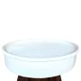 White recycled solid wood coffee table 60x45 cm by vidaXL, Coffee table - Ref: Foro24-244820, Price: 94,79 €, Discount: %
