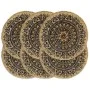 Round placemats 6 pcs dark blue jute 38 cm by vidaXL, Placemats - Ref: Foro24-133871, Price: 31,79 €, Discount: %