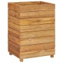 Hochbeet aus recyceltem Teakholz und Stahl 50x40x72 cm von vidaXL, Töpfe und Pflanzgefäße - Ref: Foro24-47427, Preis: 127,73 ...