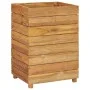 Hochbeet aus recyceltem Teakholz und Stahl 50x40x72 cm von vidaXL, Töpfe und Pflanzgefäße - Ref: Foro24-47427, Preis: 125,69 ...