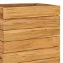 Hochbeet aus recyceltem Teakholz und Stahl 50x40x72 cm von vidaXL, Töpfe und Pflanzgefäße - Ref: Foro24-47427, Preis: 125,69 ...