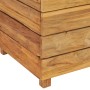 Hochbeet aus recyceltem Teakholz und Stahl 50x40x72 cm von vidaXL, Töpfe und Pflanzgefäße - Ref: Foro24-47427, Preis: 127,73 ...