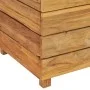 Hochbeet aus recyceltem Teakholz und Stahl 50x40x72 cm von vidaXL, Töpfe und Pflanzgefäße - Ref: Foro24-47427, Preis: 125,69 ...