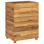 Hochbeet aus recyceltem Teakholz und Stahl 50x40x72 cm von vidaXL, Töpfe und Pflanzgefäße - Ref: Foro24-47427, Preis: 127,73 ...