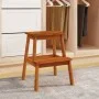 Solid acacia wood 2-step stool 40x38x50 cm by vidaXL, Folding stools and chairs - Ref: Foro24-153333, Price: 47,55 €, Discoun...