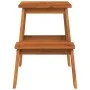 Hocker 2 Stufen massives Akazienholz 40x38x50 cm von vidaXL, Klapphocker und Stühle - Ref: Foro24-153333, Preis: 47,55 €, Rab...
