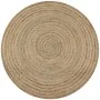 Runder geflochtener Juteteppich 120 cm von vidaXL, Teppiche - Ref: Foro24-245337, Preis: 46,83 €, Rabatt: %