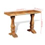 Solid recycled wood console table by vidaXL, Side tables - Ref: Foro24-241630, Price: 275,29 €, Discount: %