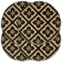 Mantel individual 4 unidades redondo yute negro 38 cm de vidaXL, Manteles individuales - Ref: Foro24-133868, Precio: 19,95 €,...