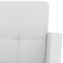 Taburetes de cocina 2 unidades cuero sintético blanco de vidaXL, Taburetes de cocina - Ref: Foro24-323653, Precio: 166,98 €, ...