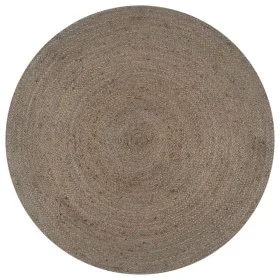 Gray Round Handwoven Jute Rug 150cm by vidaXL, Rugs - Ref: Foro24-133664, Price: 75,21 €, Discount: %