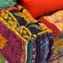 Modular 2-seater patchwork fabric pouf by vidaXL, Cushions for chairs and sofas - Ref: Foro24-244987, Price: 282,10 €, Discou...