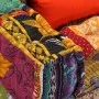 Modular 2-seater patchwork fabric pouf by vidaXL, Cushions for chairs and sofas - Ref: Foro24-244987, Price: 270,86 €, Discou...
